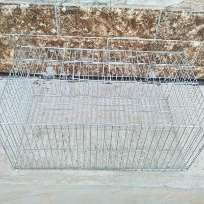 单门长60宽35高25 裸笼 加密加粗小鸡笼兔子笼鸽子养殖笼鹌鹑笼家用大号铁丝笼镀锌网片