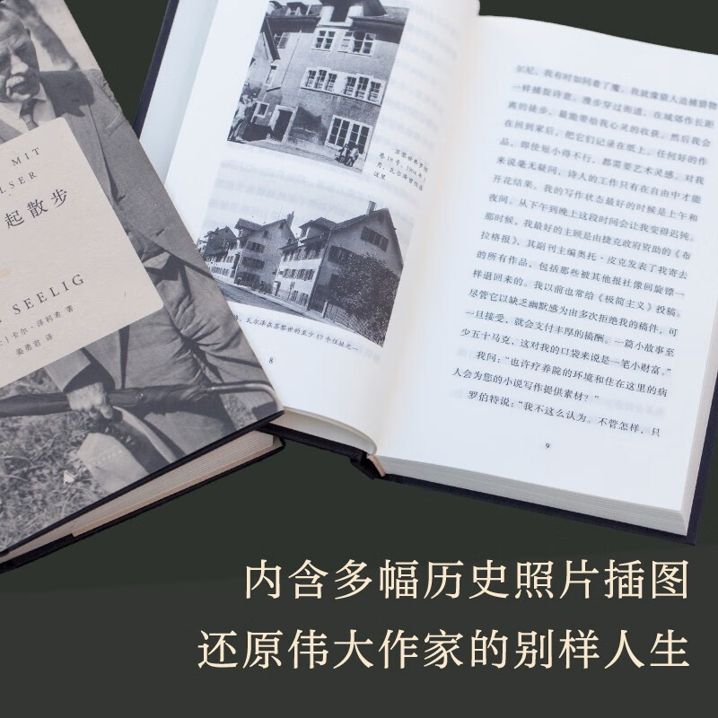 [正版]与瓦尔泽一起散步 卡尔泽利希著 现代德语文学奠基人珍贵对话录 文学大师给世界写下的动人遗言 外国文学散文随笔高清大图