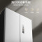 美的(Midea)437升十字对开门薄嵌入净味除菌风冷无霜一级能效家用智能电冰箱MR-459WUSPZE海贝灰国补
