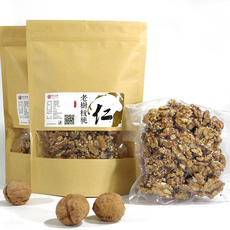 成县老树核桃 精选不带壳原味核桃仁200g/袋 坚果休闲零食