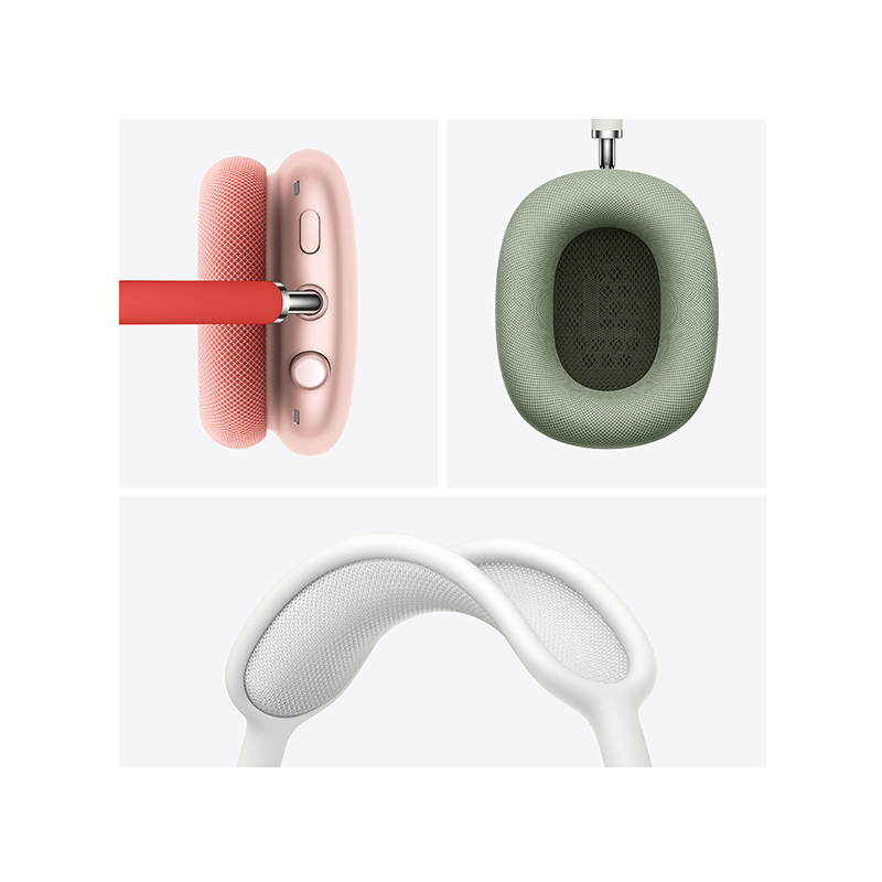Apple AirPods Max 粉色 无线蓝牙耳机 头戴耳机 主动降噪，适用于iPhone/iPad/Watch