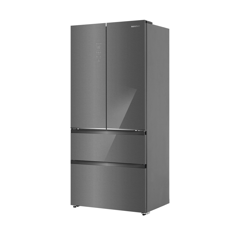 容声(Ronshen)456升双循环60CM平嵌法式四门冰箱变频风冷国家补贴BCD-456E30FZGAX竹锦瑜高清大图