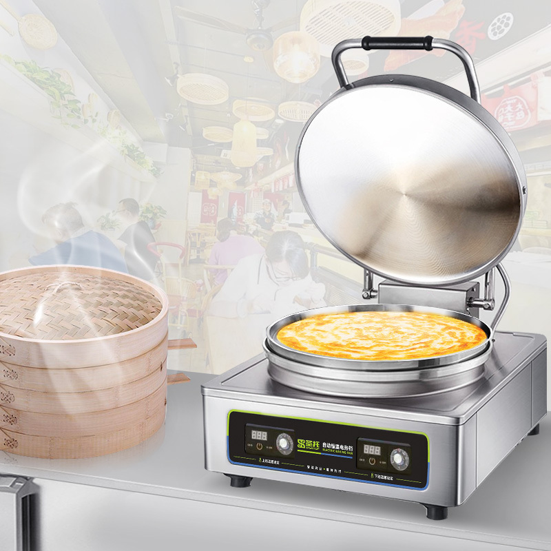 圣托shentop电饼铛早餐店酱香饼机器烤饼炉大型双面加热烙饼机dgh01