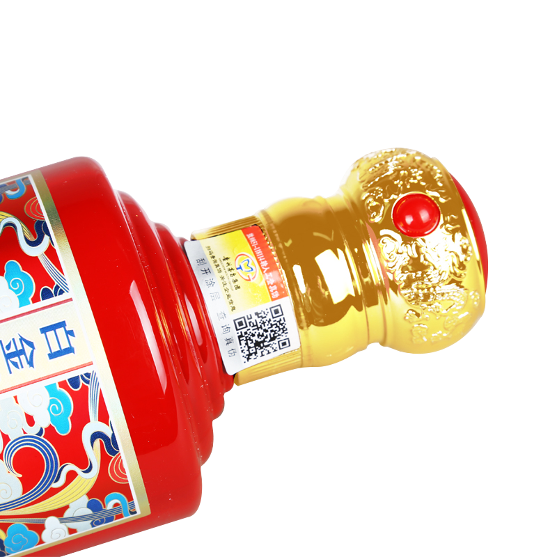 贵州茅台集团 白金酒业 白金酒 53° 白金御酿酒品酒V6酱香型 白酒 500ml*6