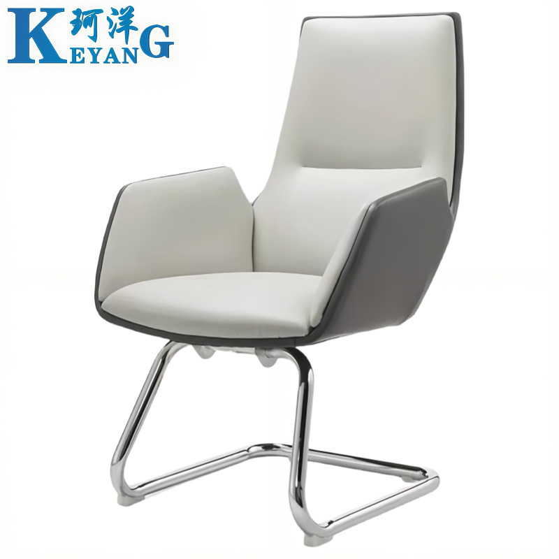 珂洋 弓形椅 88cm(米色) 把高清大图