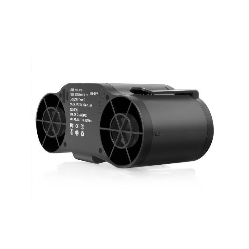 米卡凡 YLD-F10 工地户外工业干活降温挂腰挂脖风扇 20000mAh