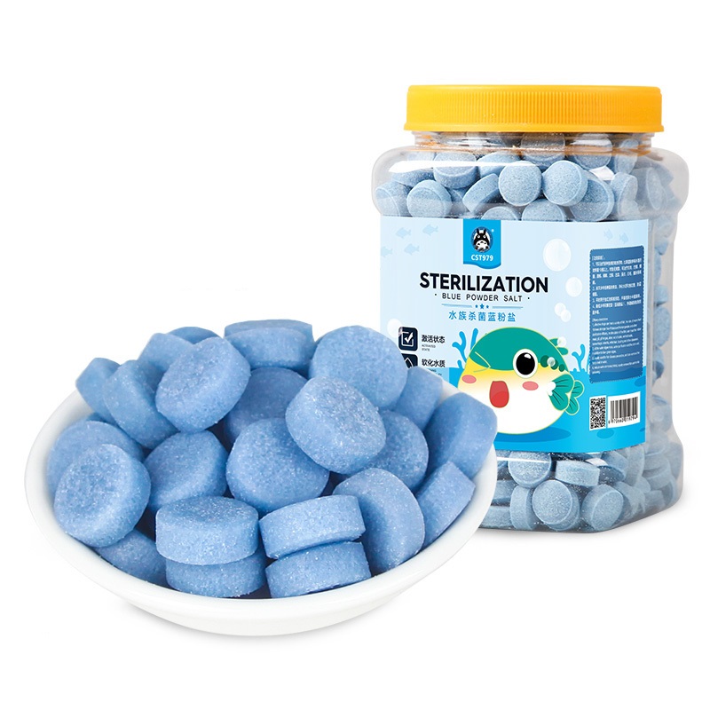 水族观赏鱼专用杀箘盐热带鱼用粉盐鱼缸消毒盐海盐矿物盐高清大图