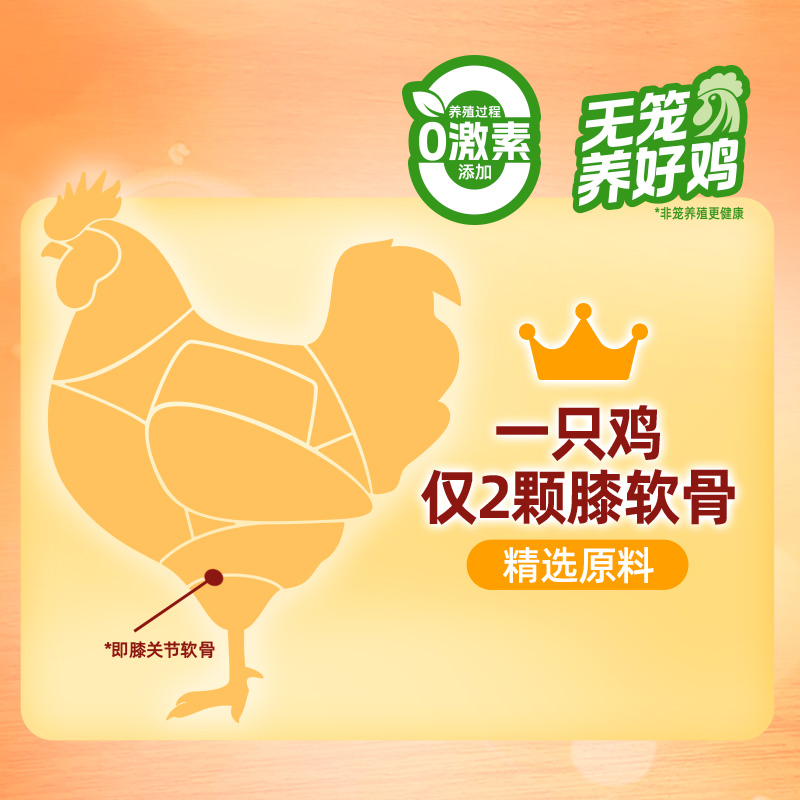 [苏鲜生推荐]圣农 脆爽掌中宝(烧烤孜然味) 0.20kg*6高清大图