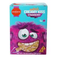 丹妮丝塔 迷你草莓味夹心饼干 160g/盒(4*40g)