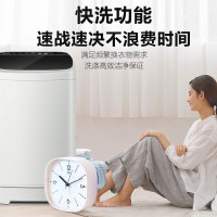 [苏宁优品]志高(CHIGO)5.5公斤全自动波轮小型家用洗衣机 宿舍租房 蓝光洗涤 一键脱水 多洗涤程序 宝石灰