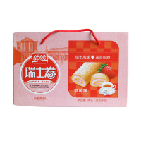 盼盼 瑞士卷草莓味680g 营养早餐糕点 美味下午茶