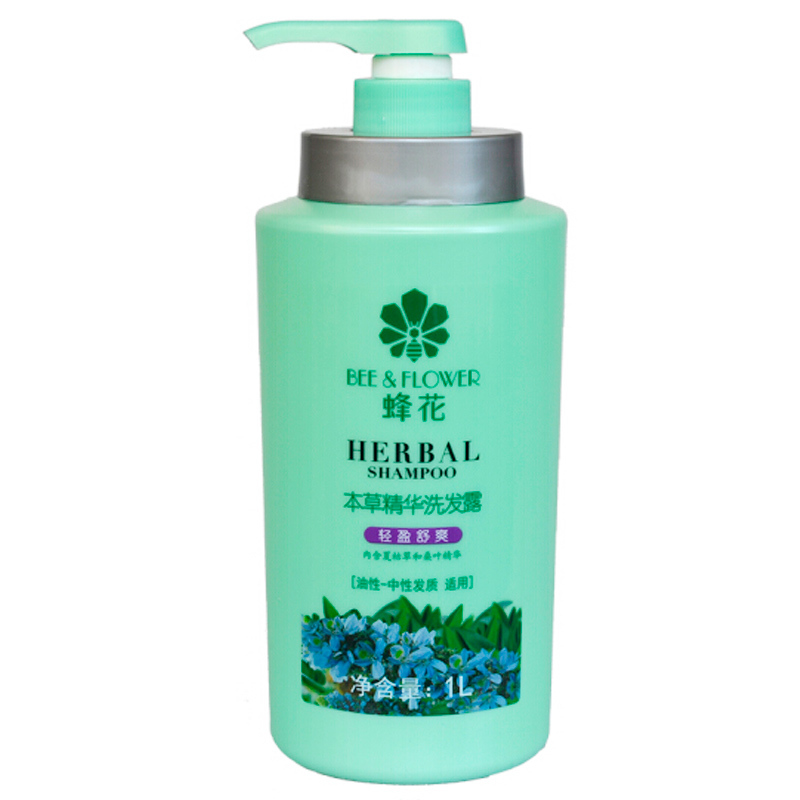 蜂花 本草精华轻盈舒爽洗发水 洗发露1L