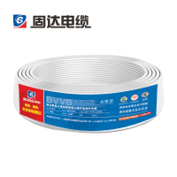 固达电缆 护套硬铜芯电线 BVVB 米 米 BVVB-2*6