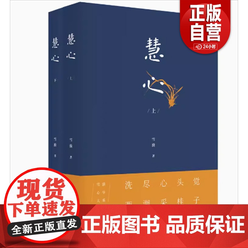 [正版]慧心 上下册 雪漠 中国大百科全书出版社 9787520200882高清大图