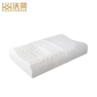 沃荷(KnowHow)泰国进口天然乳胶成人儿童护颈防螨颗粒按摩枕芯乳胶枕头