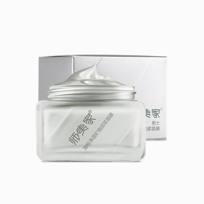 师夷家 男士清畅净透矿物泥浆面膜 110g