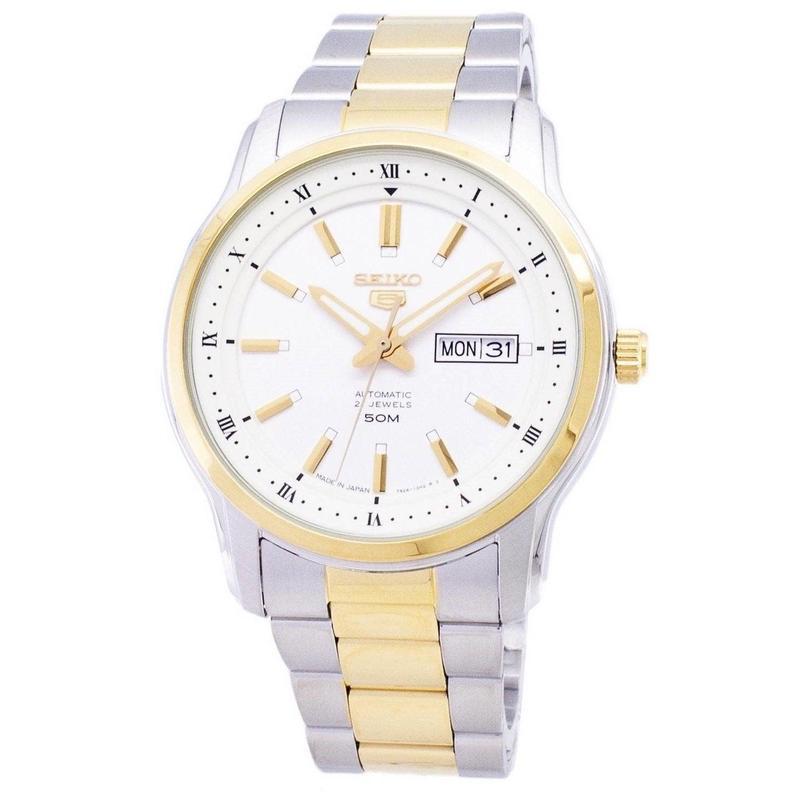 官方正品精工seiko男士手表5号系列商务经典时尚气质银色表盘50米防水