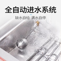lecon/乐创 10盘 蒸饭柜4/6/8/10/12/24盘可选 小型 全自动蒸饭车 蒸饭包机箱 家用商用电蒸箱 电气