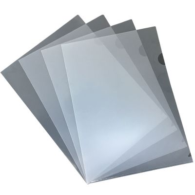 a4单片夹l型文件夹透明套加厚二单页文件袋档案资料插页夹子批发常规