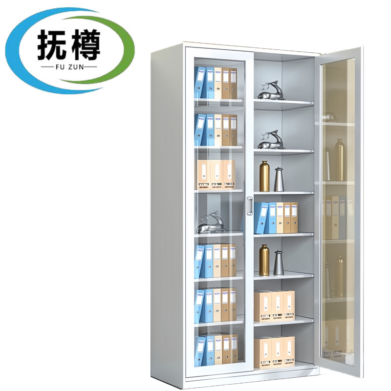 抚樽文件柜通玻[7隔板]高清大图