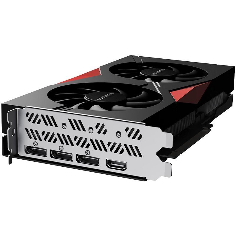 七彩虹(Colorful)战斧 RTX 4060 Ti DUO 8GB DLSS 3 电竞光追游戏设计电脑显卡
