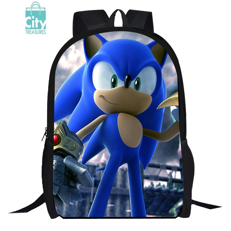 BANGDOU2023新款Sonic书包儿童索尼克小学生动漫卡通书包
