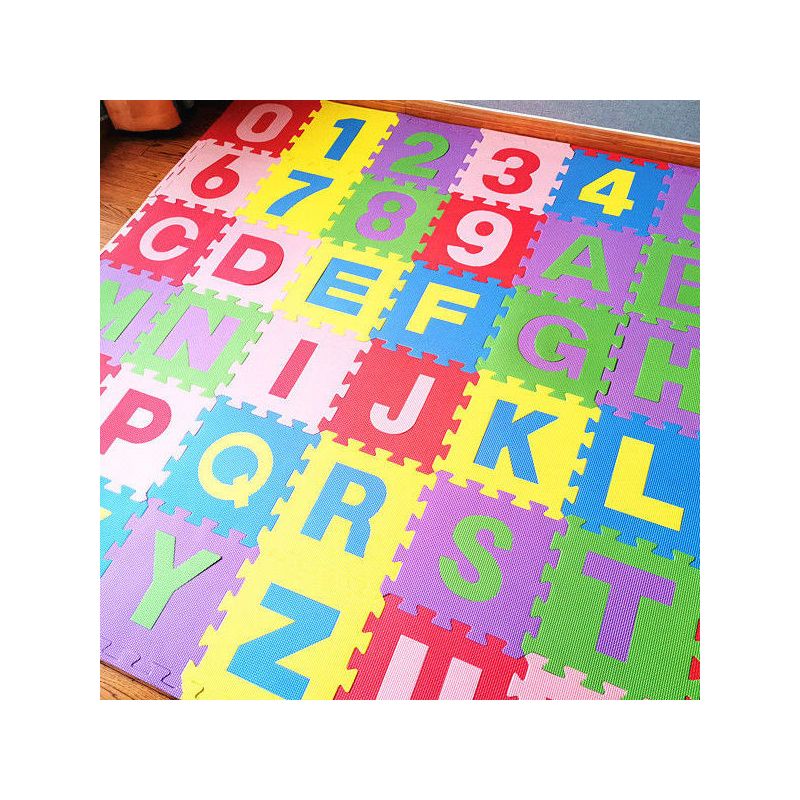 数字字母拼图泡沫地垫儿童宝宝爬行垫卧室拼接铺地板海绵垫子家用