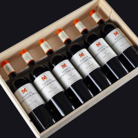 【新加坡航空指定品牌】法国原瓶原装进口红酒 十字木桐古堡珍藏AOC干红葡萄酒