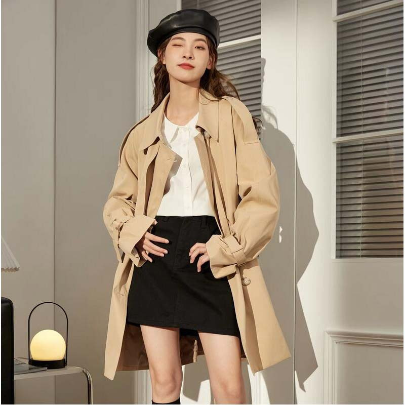 唐狮tonlion女士风衣