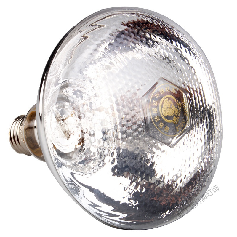 苏宁放心购 保温灯仔猪保温灯泡 养殖取暖灯加热灯250w 10个【价格