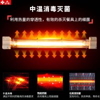 埃利斯（AILISI）RTP-1200A3商用大容量红外线中温臭氧消毒保洁餐厅食堂多功能配餐消毒柜