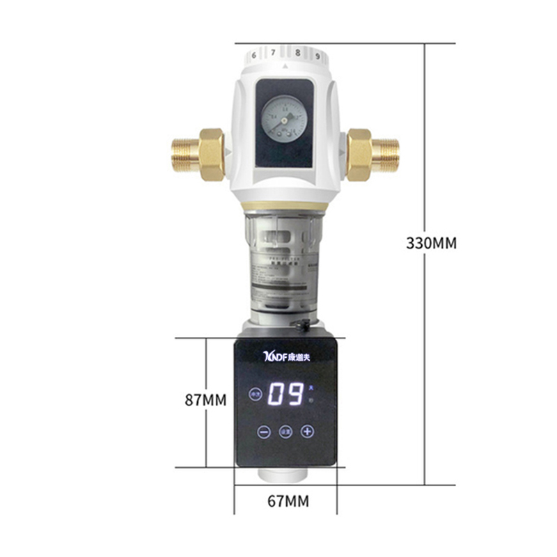 全自动前置过滤器,放弃手动,升级自动,一台真正免打理的全屋过滤器高清大图