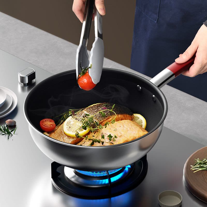 康巴赫有钛仿生不粘煎锅-26cm/28cm图片