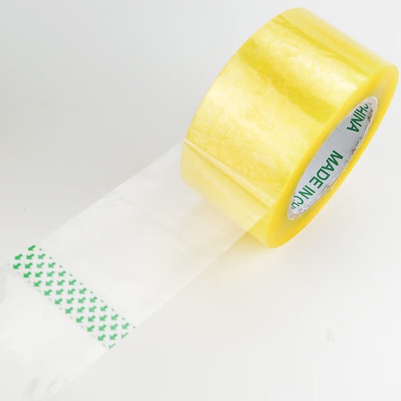 海斯迪克透明胶带快递打包封箱大卷宽胶布6cm宽165m长厚3cm30卷hkl498