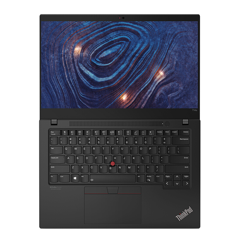 联想ThinkPad T14s系列 14英寸商务办公轻薄手提笔记本电脑 R7 PRO 4750U/16G/512G固态/Win10