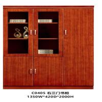 OFFEEL办公家具书柜办公室柜子文件柜木质资料柜C04系列直角书柜C0405右三门书柜