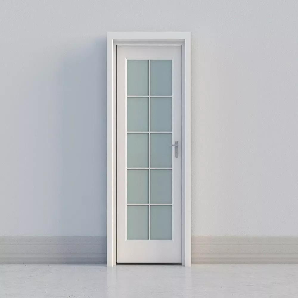 东方能展 卫生间门铝镁门合金门玻璃门 WSJ-2 套高清大图