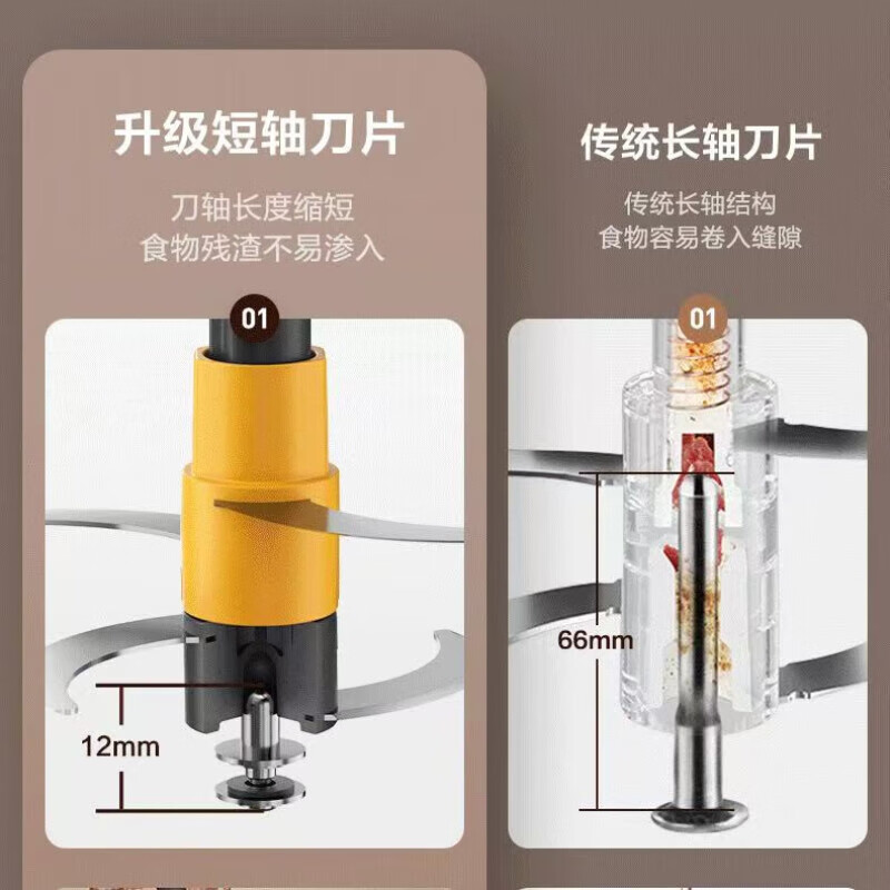 苏泊尔多功能自动辅食搅拌机JRD10-B200 20000转强劲动力3-5人家庭使用触摸操控不锈钢机身高清大图