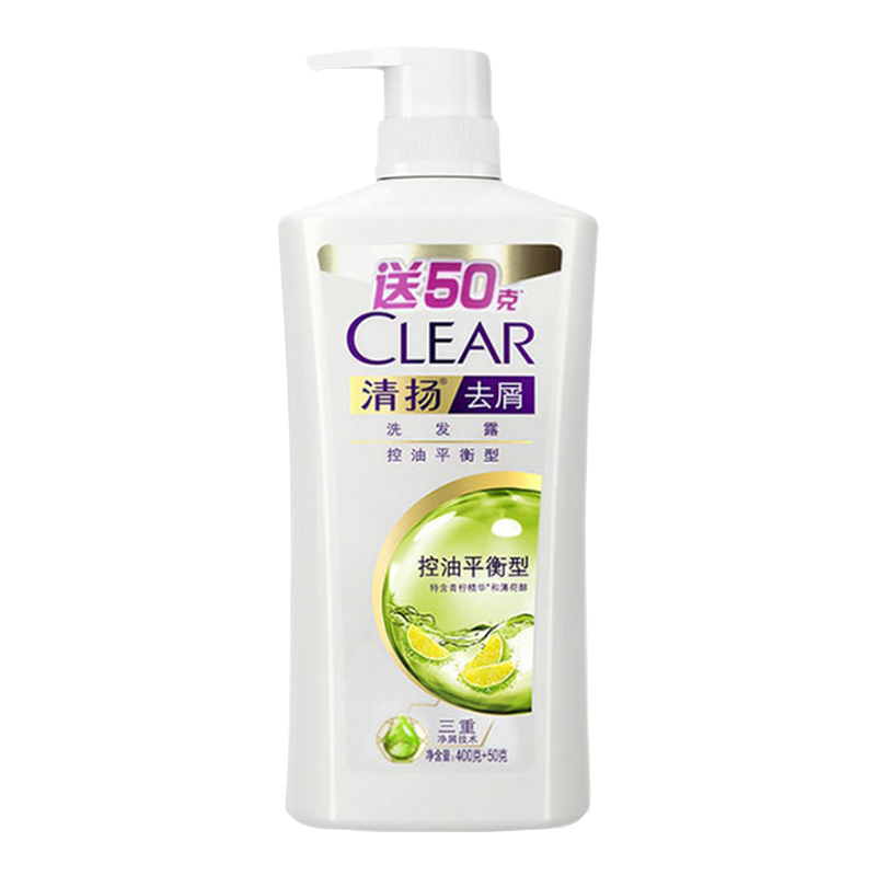 清扬(CLEAR) 去屑洗发露 450g