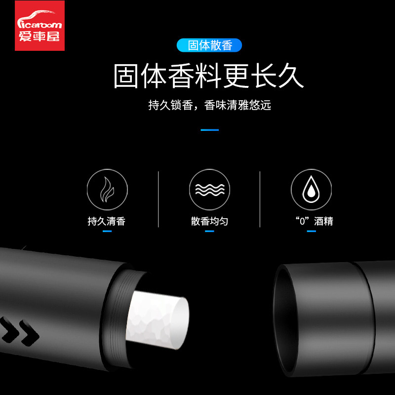 爱车屋 出风口香水(红色)I-5515高清大图