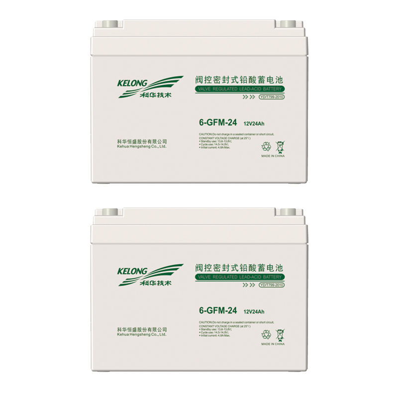 科华技术 KELONG UPS蓄电池12V24AH 6-GFM-24/块高清大图