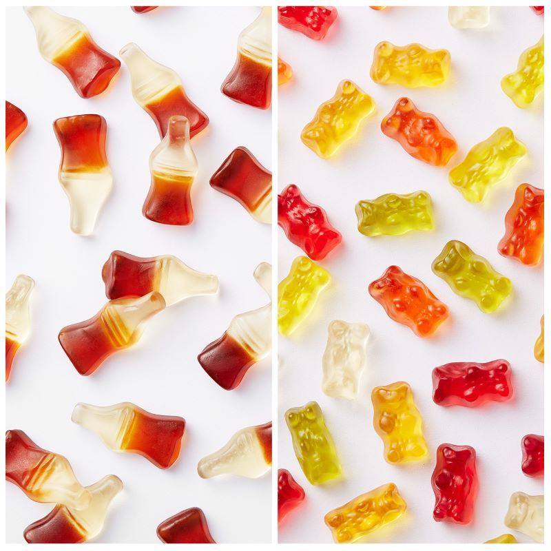 德国原装进口哈瑞宝haribo100g金熊软糖可乐味热带水果味网红水果糖果