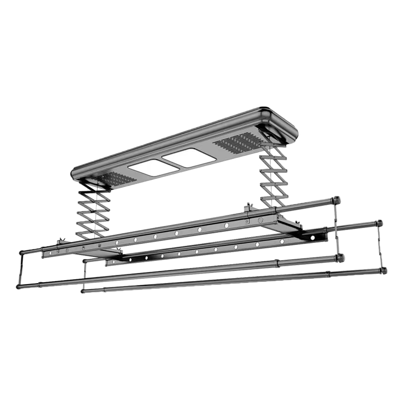 荣誉小管家 定制电器 晾衣架(195-2)自动升降晾衣架 多功能阳台照明晾衣机高清大图