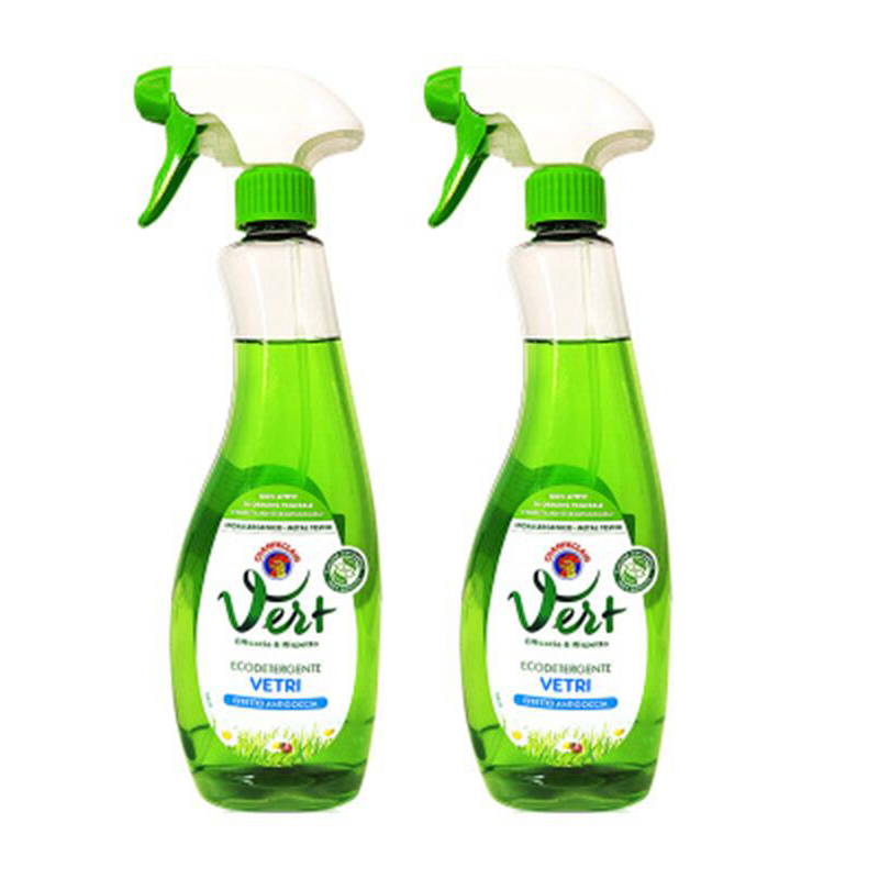 大公鸡管家 玻璃清洁剂(绿色)625ml*2