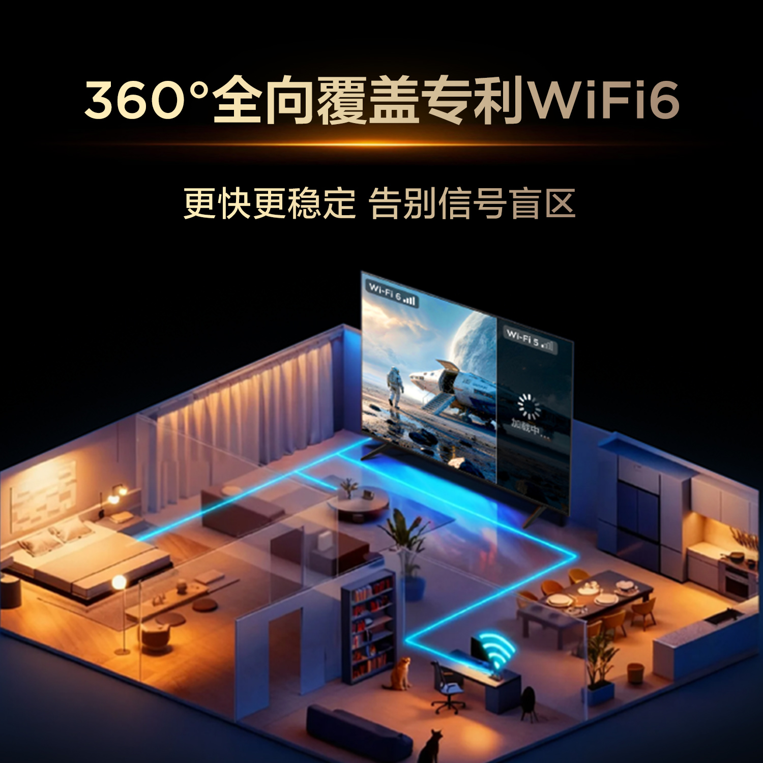 TCL电视 65T5M Plus 65英寸 QD-Mini LED控光 360Hz超高刷 QLED量子点 安桥音响高清大图