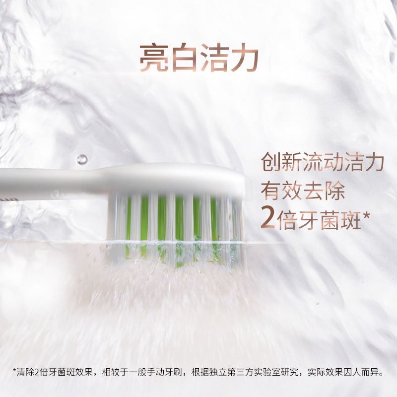 飞利浦(Philips)电动牙刷全自动男女毛亮白机皇声波震动HX2451/02