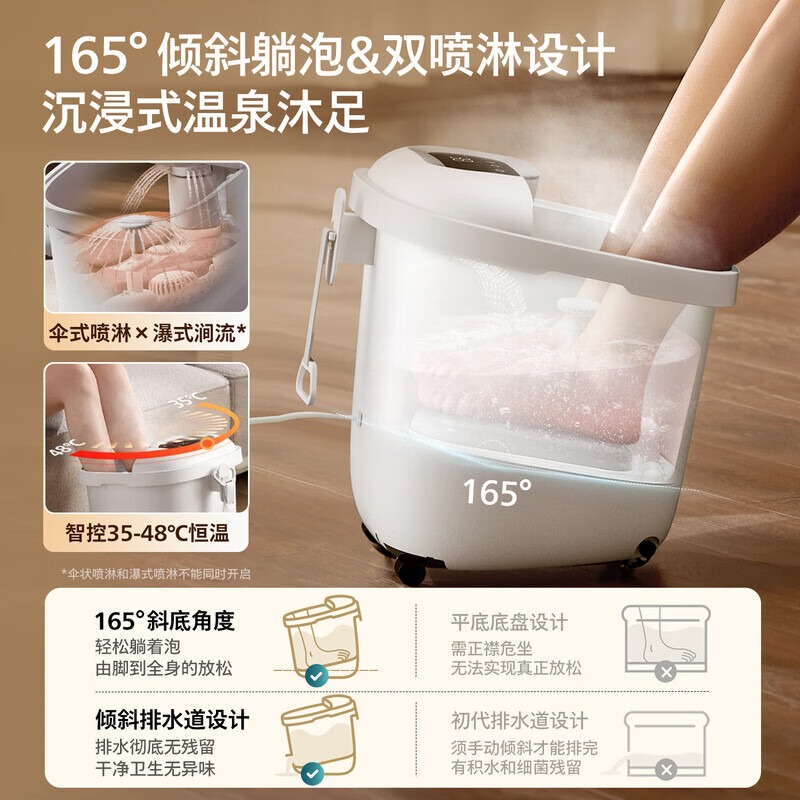 飞利浦 足浴按摩器 PPM3207F高清大图