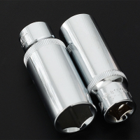 华丰巨箭(HUAFENG BIG ARROW)10MM(3/8'')镜面铬钒钢长套筒(六角)HF-816113 13mm