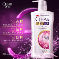 清扬洗发水露500mlx2瓶男女家庭装套装去屑止痒多效水润洗头膏正品