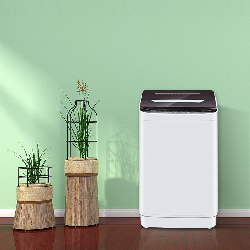 金帅(JINSHUAI) XQB85-3669 8.5公斤 全自动家用波轮洗衣机 大容量 洗脱一体 小型洗衣机 透明黑高清大图